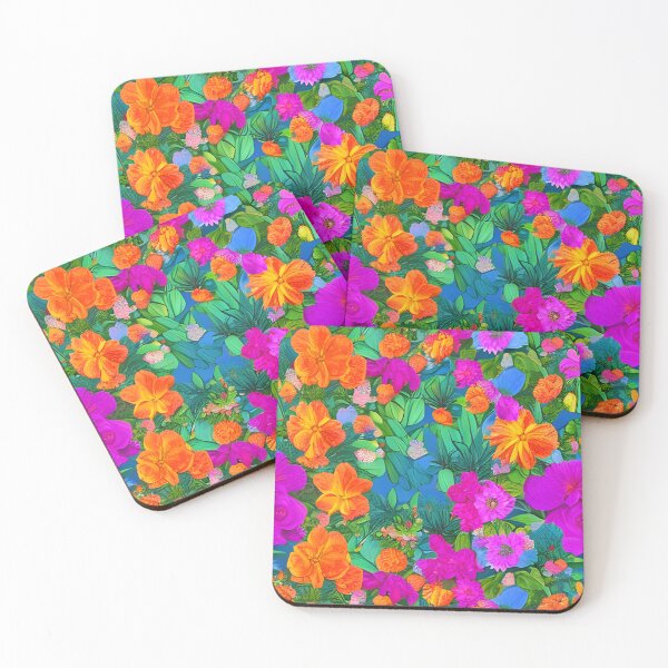 Item preview, Full Floral Design Painted Flowers Colorful designed and sold by VersoShopping.