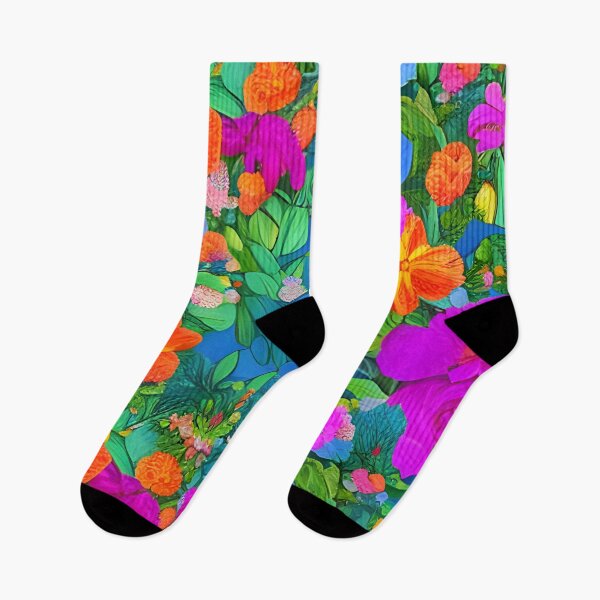 Item preview, Full Floral Design Painted Flowers Colorful designed and sold by VersoShopping.