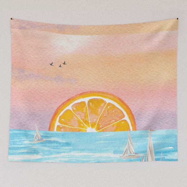 Item preview, surreal sunset orange designed and sold by gwilsonupstate.