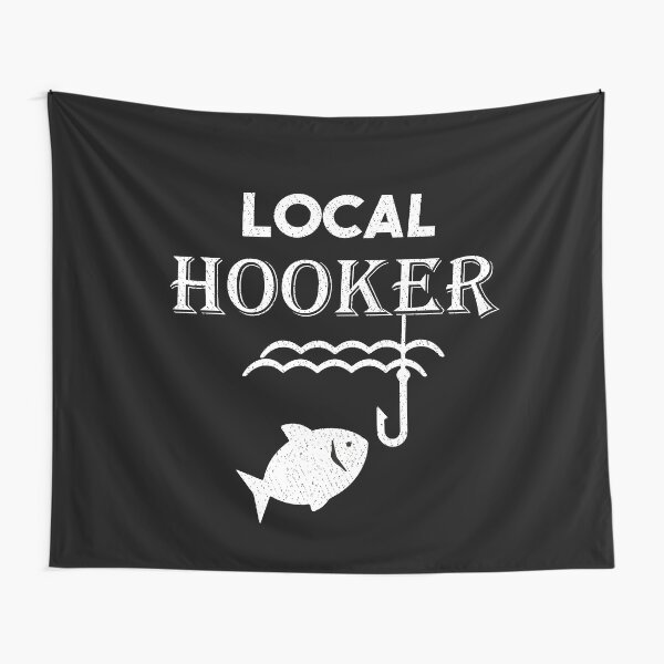 Fishing Gift Cool People Do Fishing Funny Fisher Gag #1 Tapestry