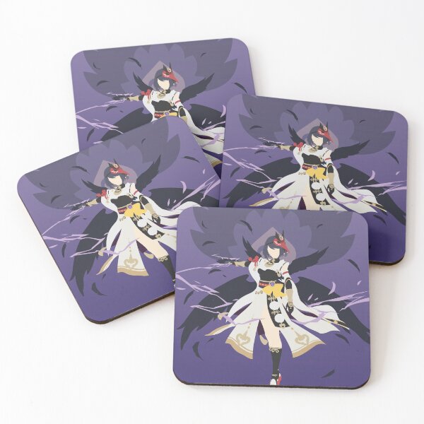 Item preview, Kujou Sara Poster - Genshin Impact designed and sold by lauloudesigns09.