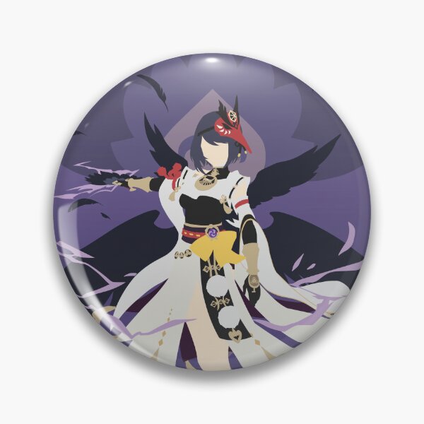 Item preview, Kujou Sara Poster - Genshin Impact designed and sold by lauloudesigns09.