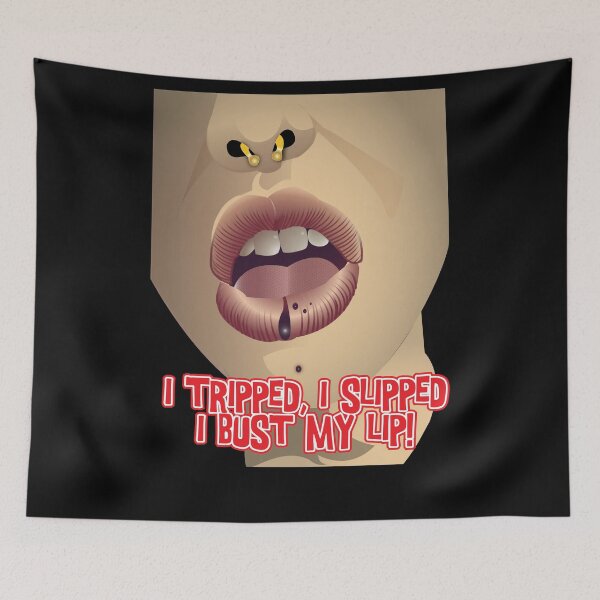 Item preview, I Tripped, I Slipped, I Bust My Lip - Apparel designed and sold by LatinSaint.