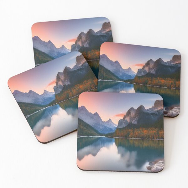Item preview, Lake in a Valley Landscape Mountain Range Background designed and sold by VersoShopping.
