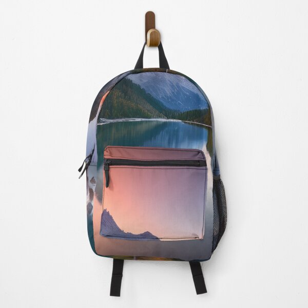 Item preview, Lake in a Valley Landscape Mountain Range Background designed and sold by VersoShopping.