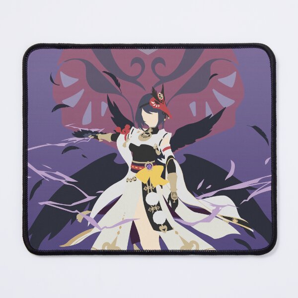 Item preview, Kujou Sara Poster - Genshin Impact designed and sold by lauloudesigns09.