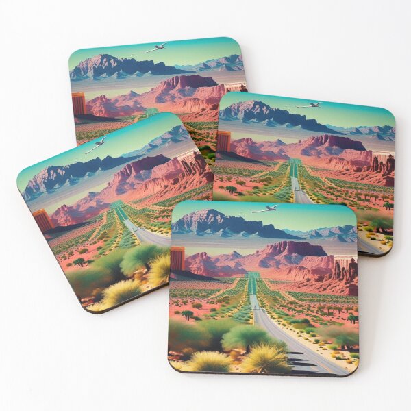 Item preview, The endless desert road of the American West designed and sold by MXTHLdesigns.
