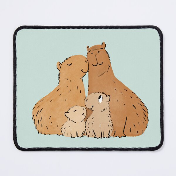 Item preview, Capybara family designed and sold by HenriekeG.