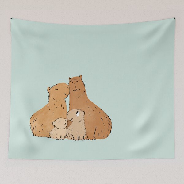 Item preview, Capybara family designed and sold by HenriekeG.