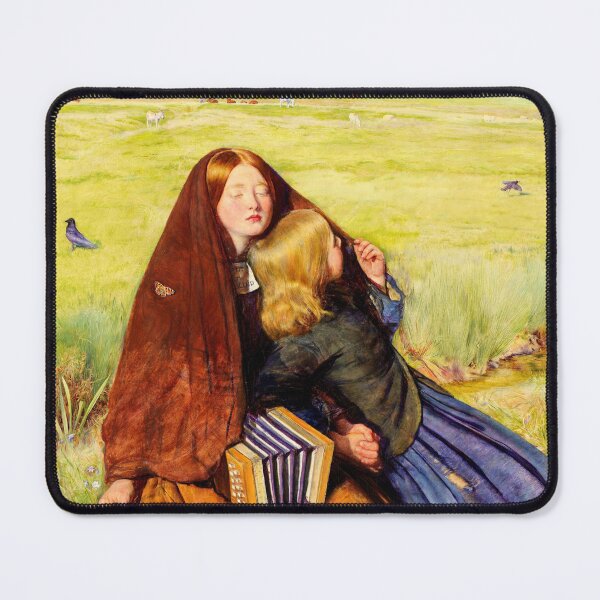 Item preview, The Blind Girl, 1856. John Everett Millais, Oil on canvas designed and sold by linggalibrary.