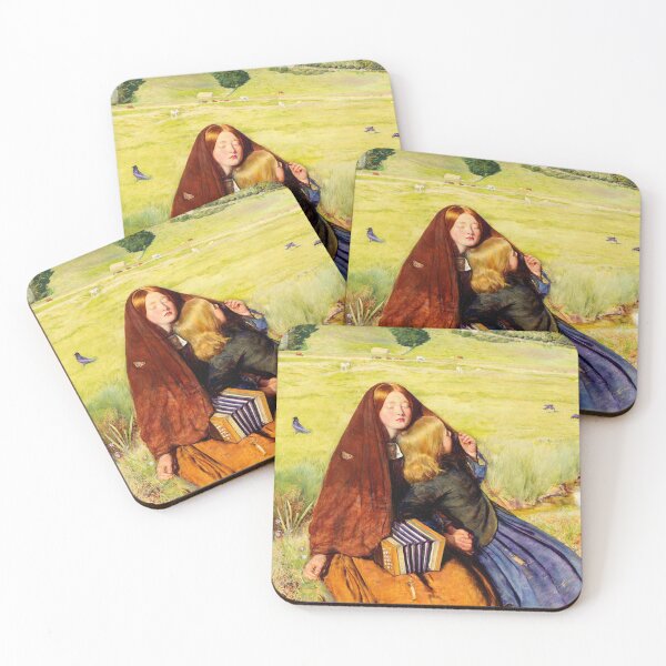 Item preview, The Blind Girl, 1856. John Everett Millais, Oil on canvas designed and sold by linggalibrary.