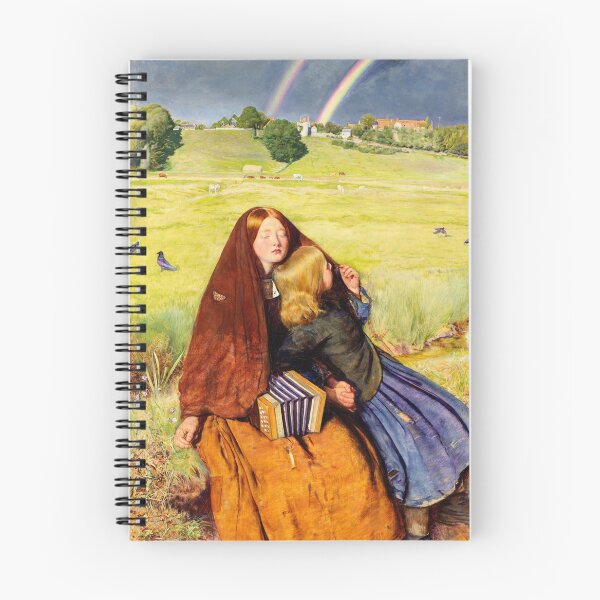 Item preview, The Blind Girl, 1856. John Everett Millais, Oil on canvas designed and sold by linggalibrary.