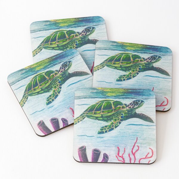 Item preview, The Sea Turtle designed and sold by julieroundtree.