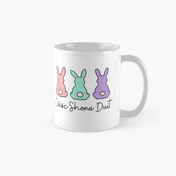 Item preview, Cáisc Shona Duit Gaeilge with Easter Bunnies designed and sold by Irishprints.