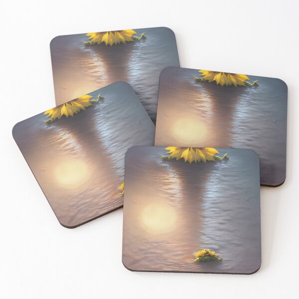 Item preview, Floating Zen Sunflower designed and sold by kbgraphicimages.