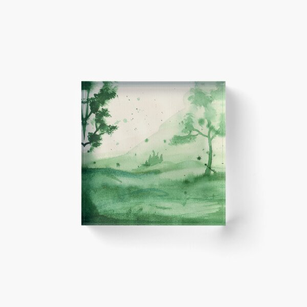 Item preview, March green inkwash designed and sold by Kridxen.