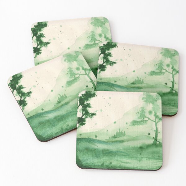Item preview, March green inkwash designed and sold by Kridxen.