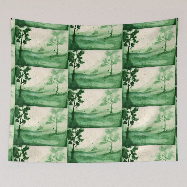 Item preview, March green inkwash designed and sold by Kridxen.
