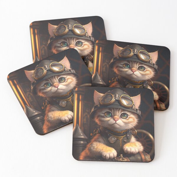 Item preview, The Steamkitten Siblings - Purrfect designed and sold by DoublecrashArt.