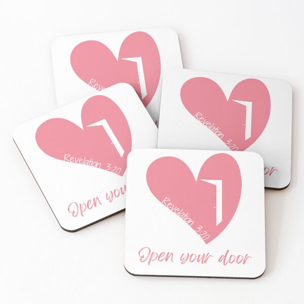 Aperçu de l'œuvre Heart "Open Your Door" créée et vendue par BirdandPoppy.