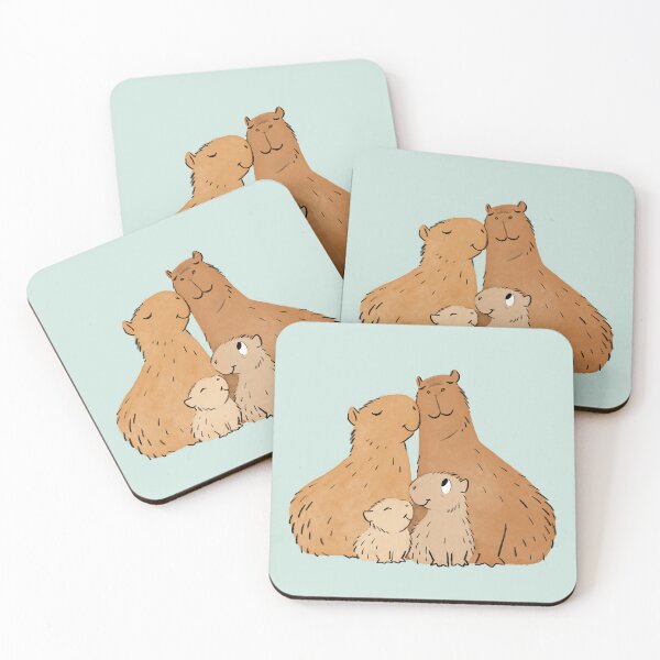 Item preview, Capybara family designed and sold by HenriekeG.