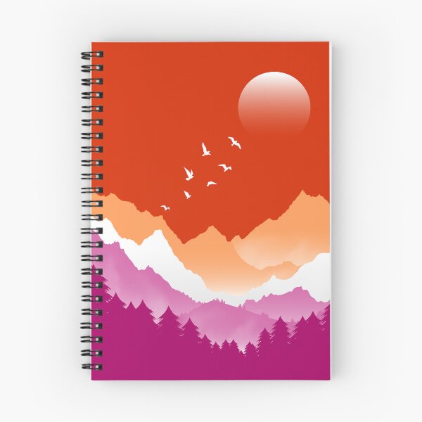 Item preview, Lesbian Landscape Pride Flag designed and sold by Pridish.