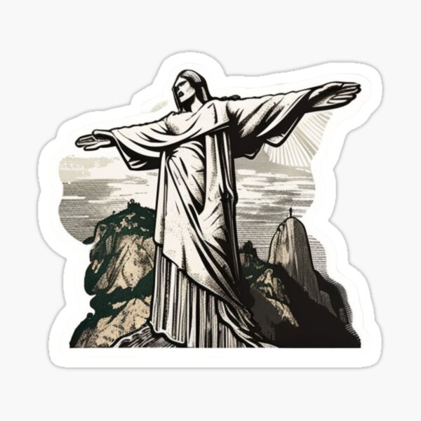 Item preview, Rio de Janeiro -  Brazil CHRIST THE REDEEMER designed and sold by Benin Store ®.