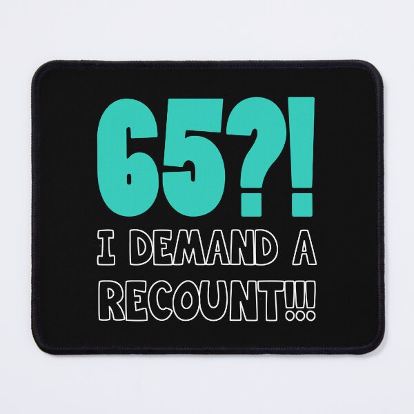 Item preview, 65th Birthday Gag Gift designed and sold by thepixelgarden.