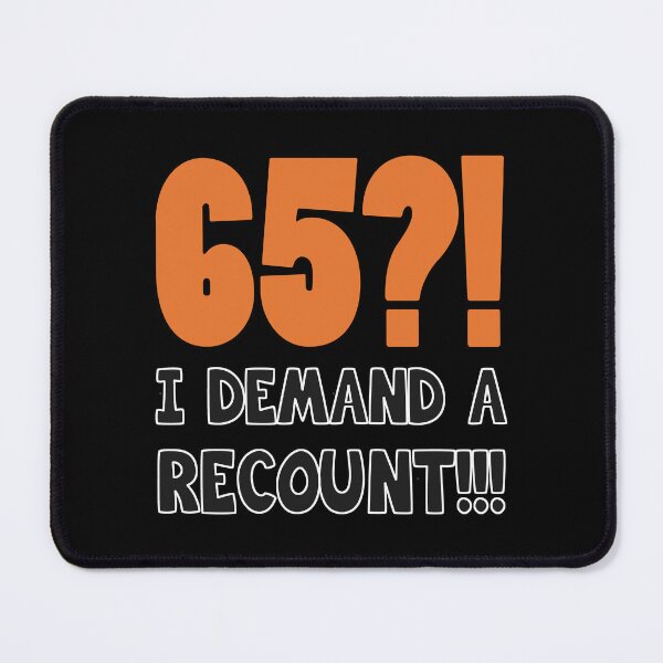 Item preview, 65th Birthday Gag Gift designed and sold by thepixelgarden.