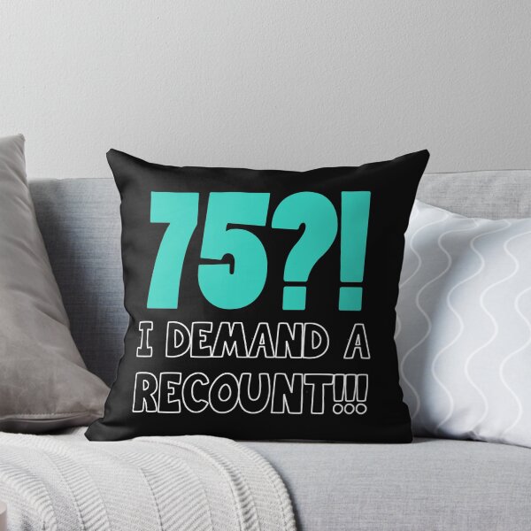Item preview, 75th Birthday Gag Gift designed and sold by thepixelgarden.