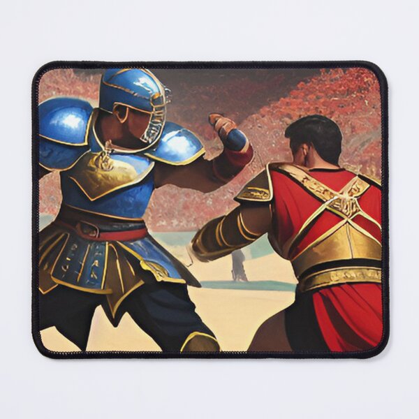 Item preview, Experience the Thrill of Gladiator Fighting in Arena: Stunning Oil Paint Design designed and sold by BK-Fishing.