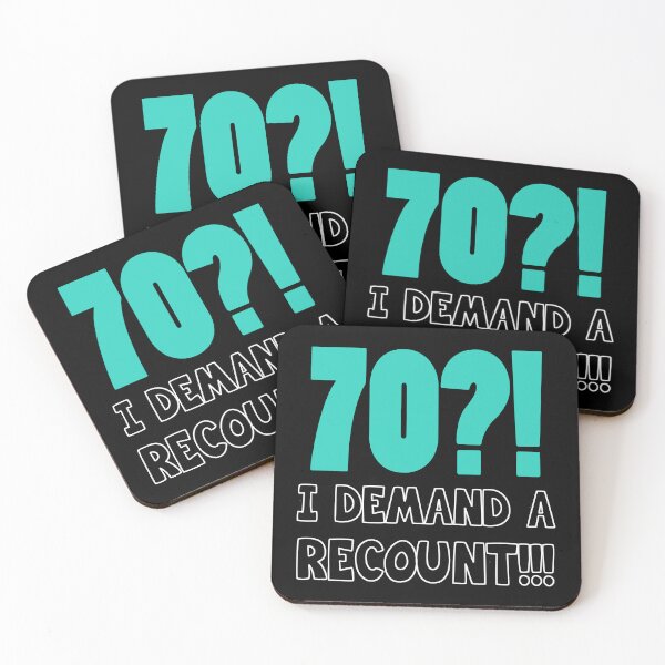 Item preview, 70th Birthday Gag Gift designed and sold by thepixelgarden.