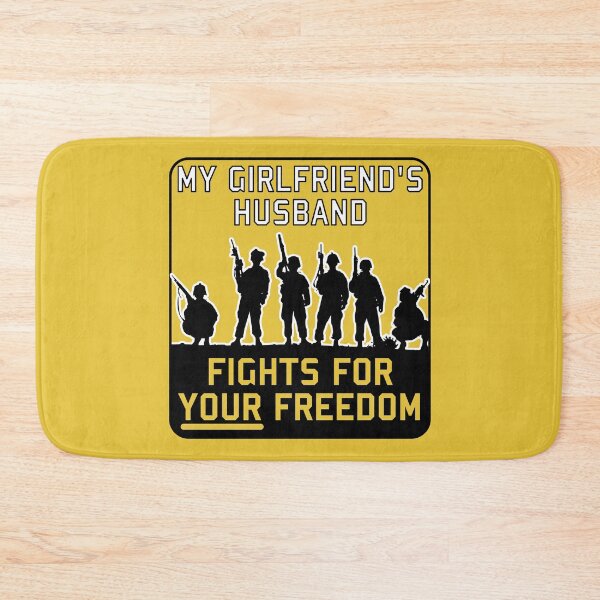 Item preview, My Girlfriend's Husband Fights For Your Freedom - Meme, Funny, Parody designed and sold by SpaceDogLaika.