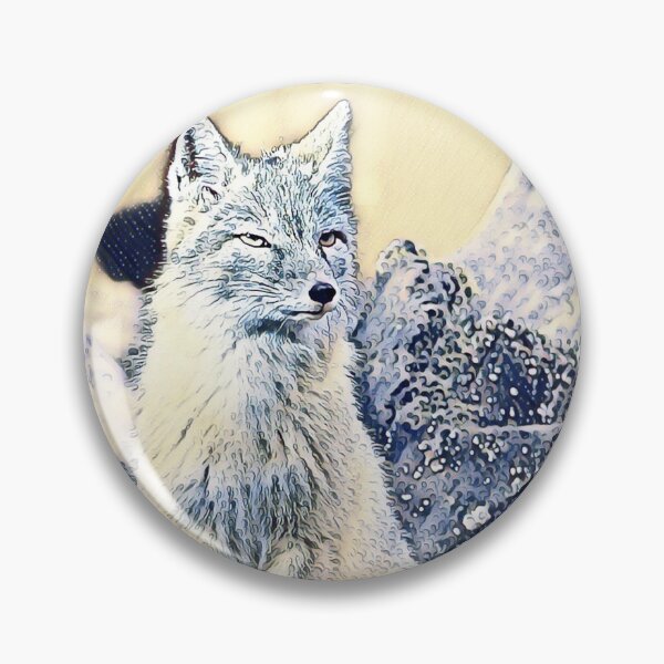 Item preview, Arctic fox sitting designed and sold by Astralia.