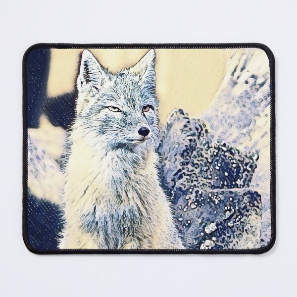 Item preview, Arctic fox sitting designed and sold by Astralia.
