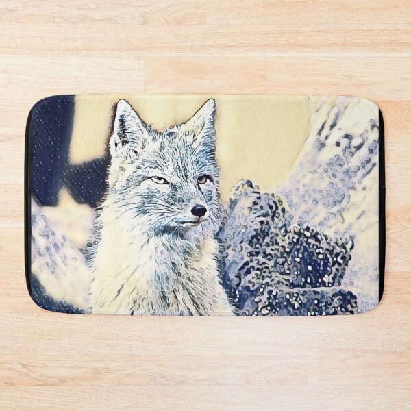 Item preview, Arctic fox sitting designed and sold by Astralia.