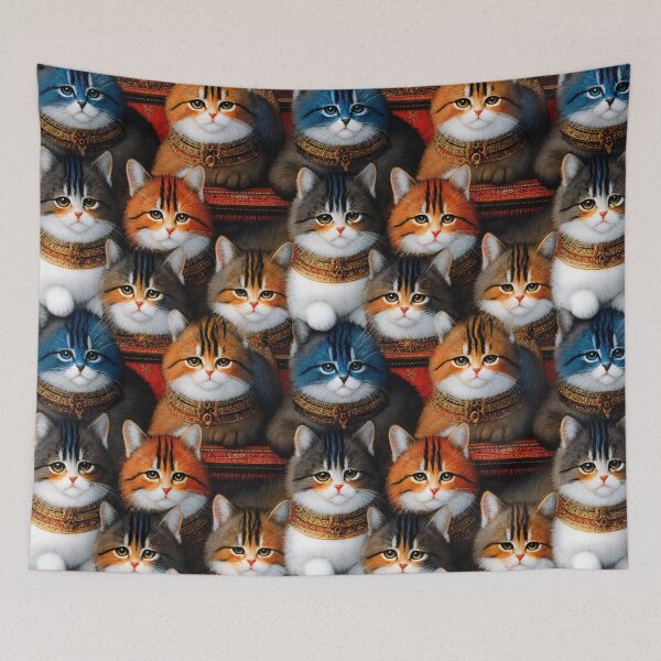 Item preview, Cats Pattern designed and sold by excelente.