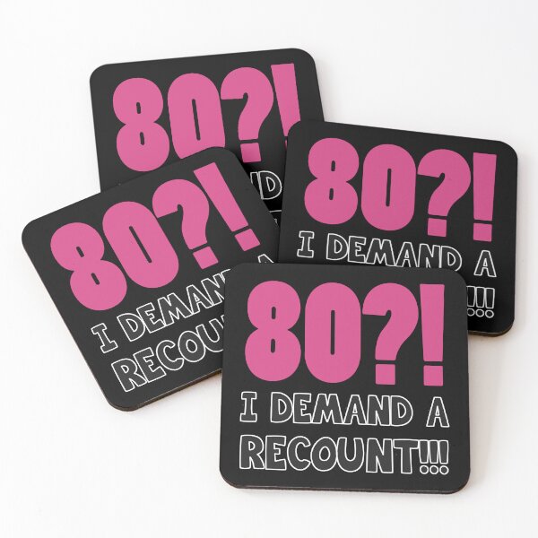 Item preview, 80th Birthday Gag Gift designed and sold by thepixelgarden.