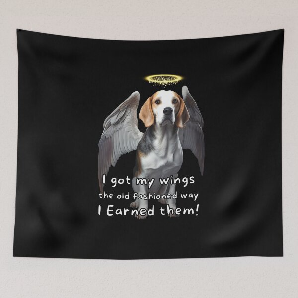 Item preview, Angel dogs - Beagle designed and sold by SteampunkMoai.