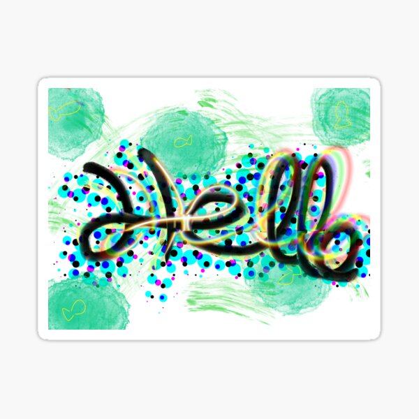 Item preview, Hello designed and sold by BalancedPen.