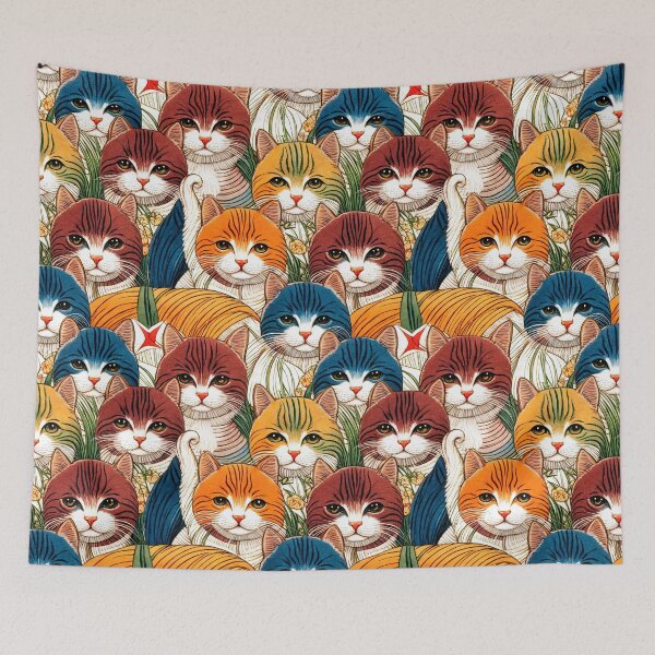 Item preview, Cats Pattern designed and sold by excelente.