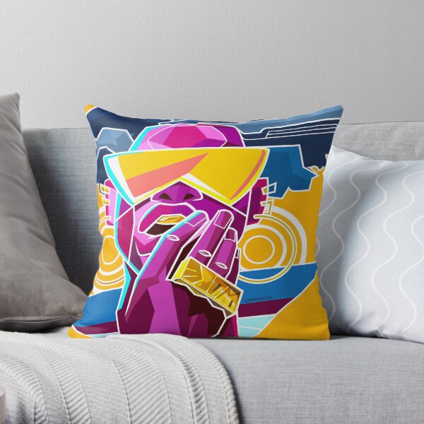WOKE - Black & Beautiful Throw Pillow
