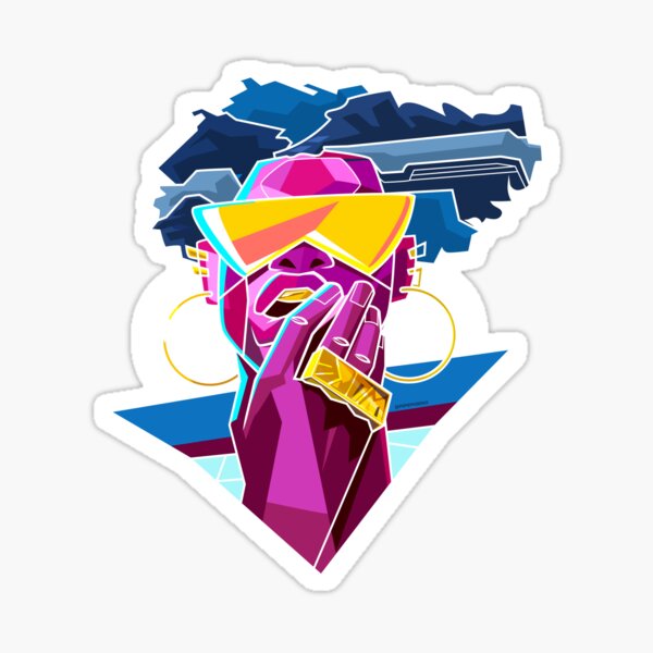 WOKE - Black & Beautiful Sticker