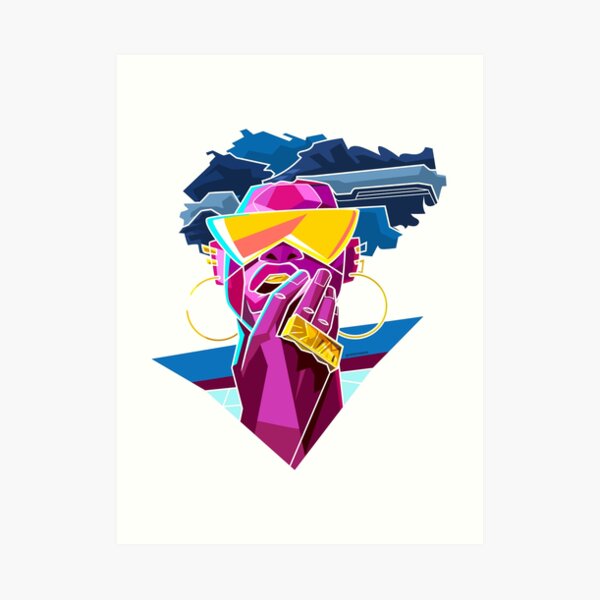 WOKE - Black & Beautiful Art Print