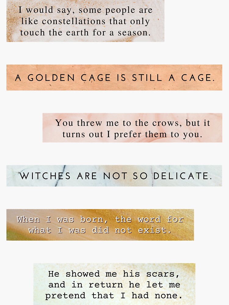 Thumbnail 3 of 3, Sticker, Circe Quote Pack designed and sold by Quotatio.