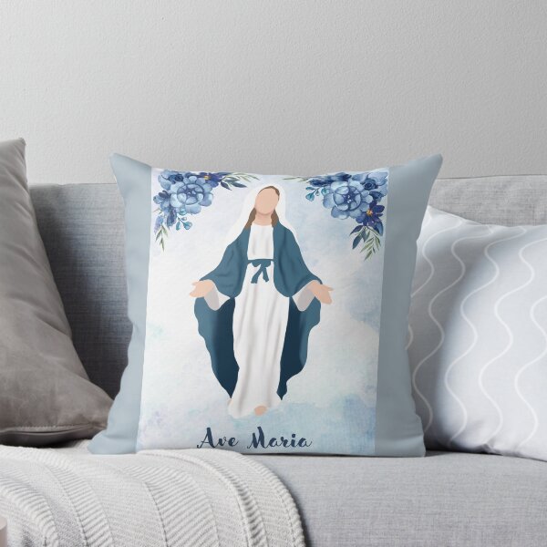 Item preview, Blue Floral Ave Maria designed and sold by catiebird95.