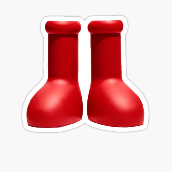 Y2K Fuzzy Red Boots - Roblox