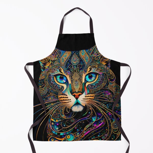 Item preview, Colorful Abstract Tabby Cat designed and sold by Peggy Collins.