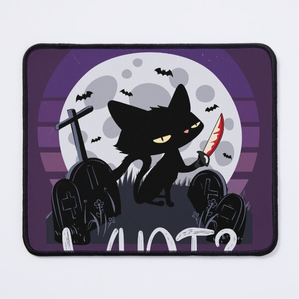 Item preview, Rebellious cat by the grave. designed and sold by LUJI PATTERN ATELIER .