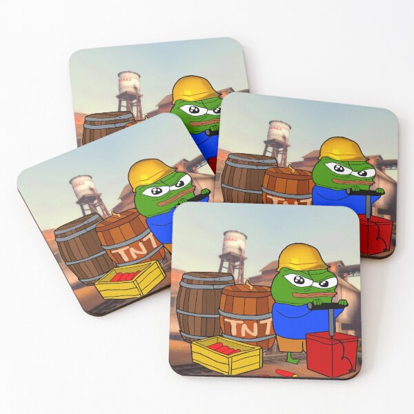 Item preview, Demoman Pepe TNT Demolition designed and sold by Slav-Art.